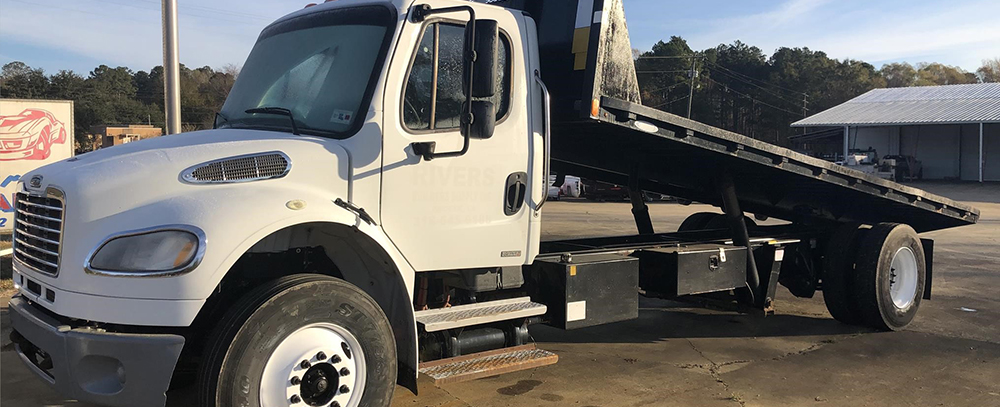 White Bryan Cook Truck