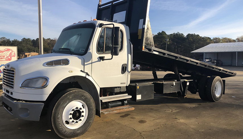 White Bryan Cook Truck